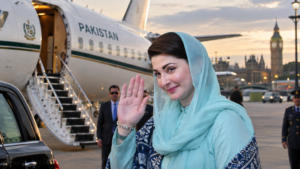Maryam Nawaz London trip