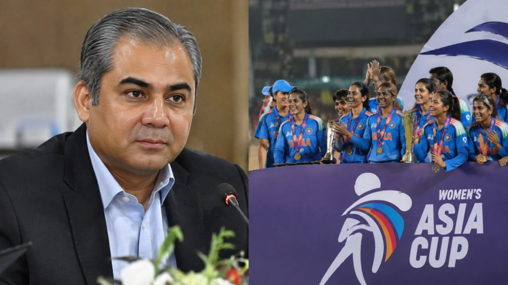 Mohsin Naqvi Asia Cup trophy