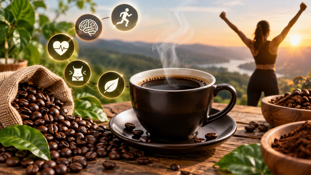 black coffee benefits