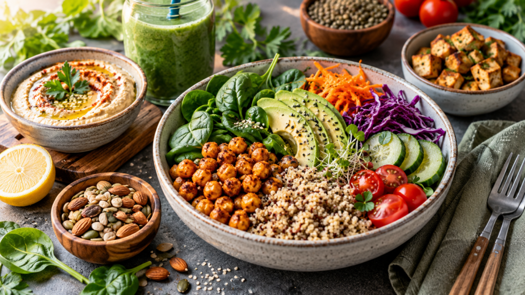 vegetarian protein-packed meals
