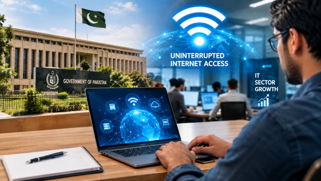 uninterrupted internet access in Pakistan