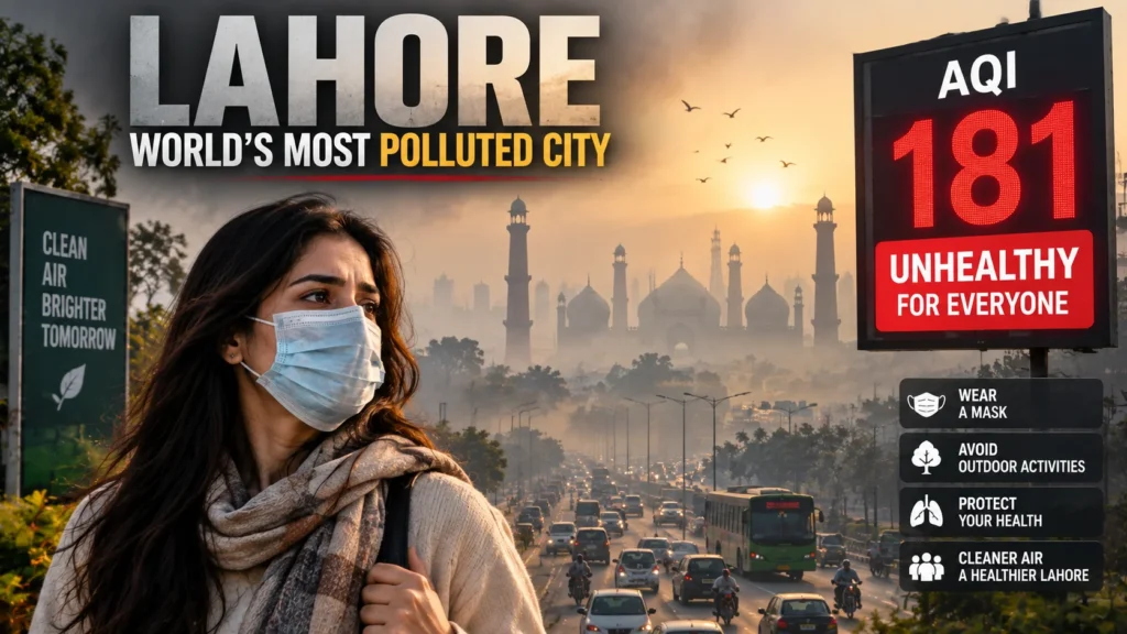 Lahore most polluted city