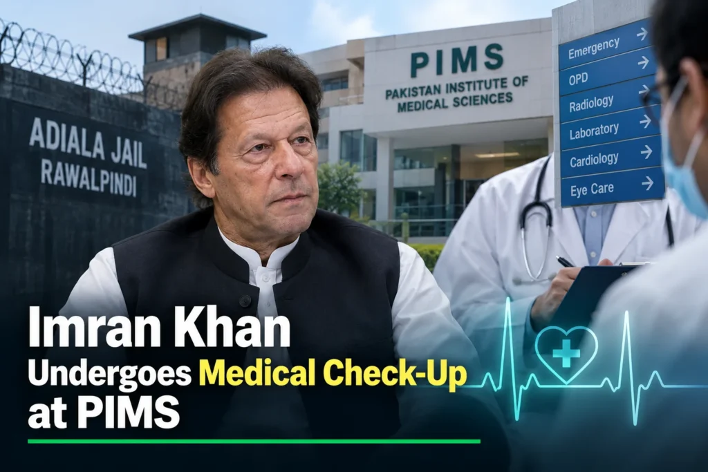 Imran Khan medical check-up