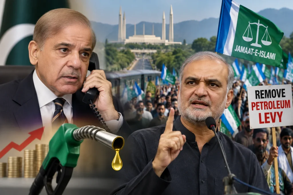 Shehbaz asks JI to delay march