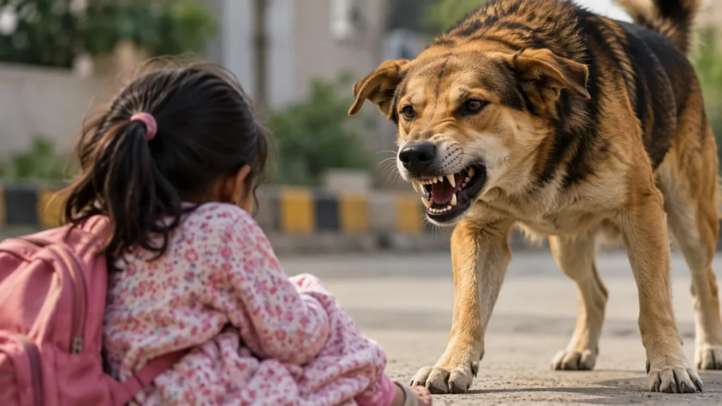 7-year-old girl dies after stray dog attack in Hyderabad