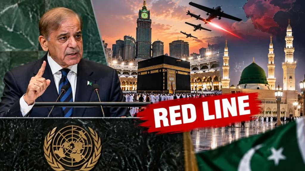 Shehbaz Sharif UNGA Makkah Madinah