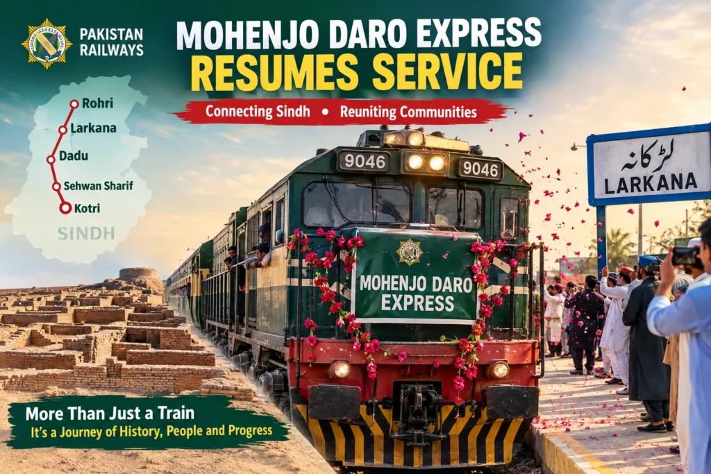 Mohenjo Daro Express restored