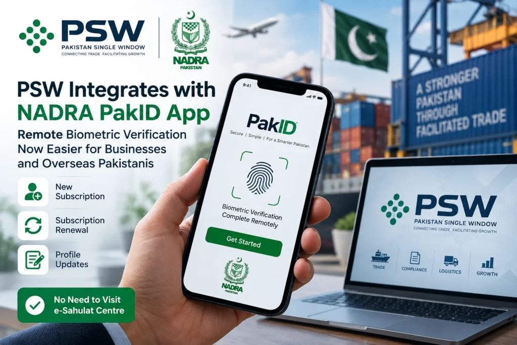 PSW NADRA PakID App Integration