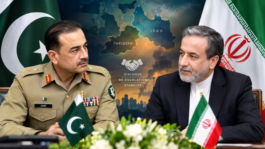 Asim Munir Abbas Araghchi talks