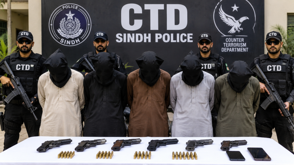 Karachi CTD arrests BLA and TTP militants