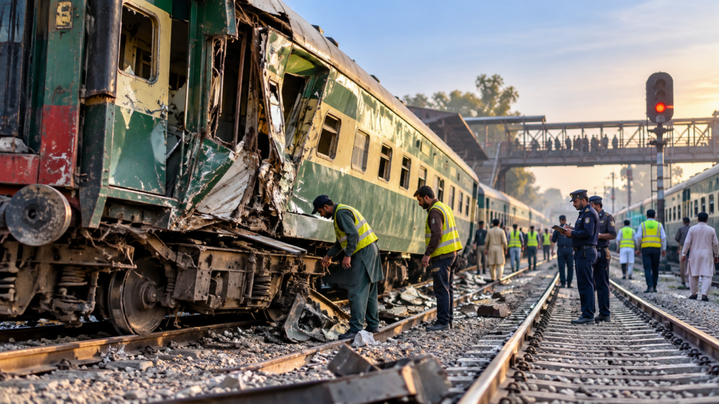 Rehman Baba Express Accident