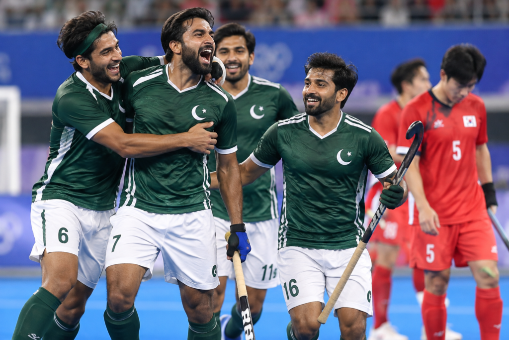 Pakistan defeat South Korea 5-3