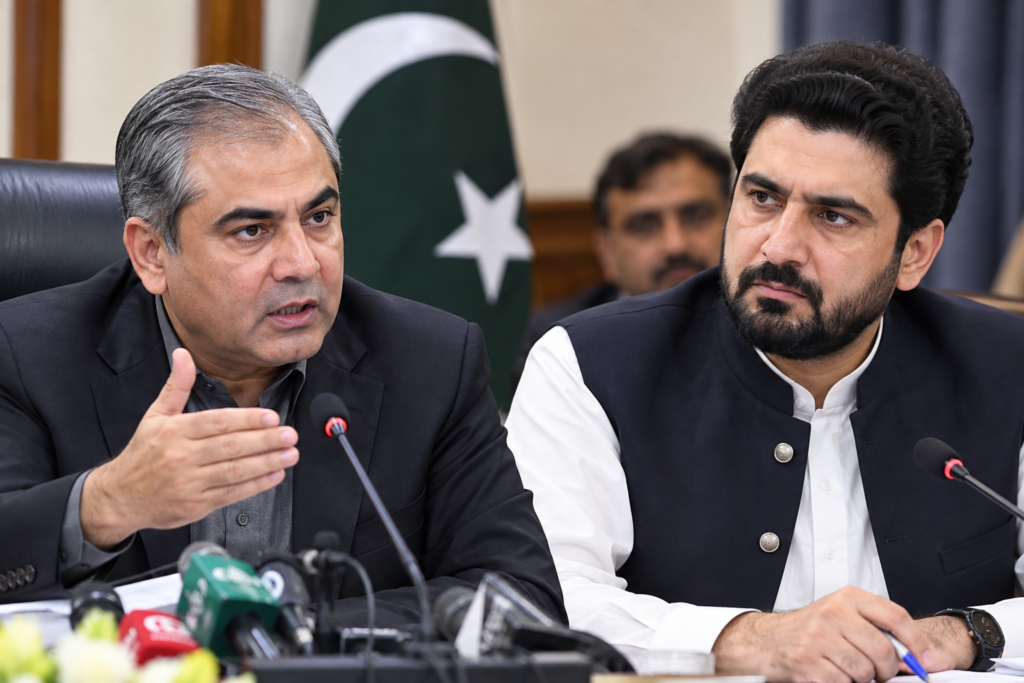 Mohsin Naqvi KP government security commitments