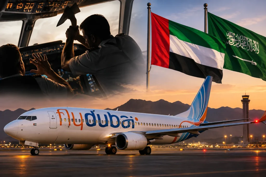 UAE Flydubai flight attack