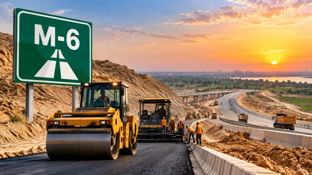 M-6 Motorway Construction