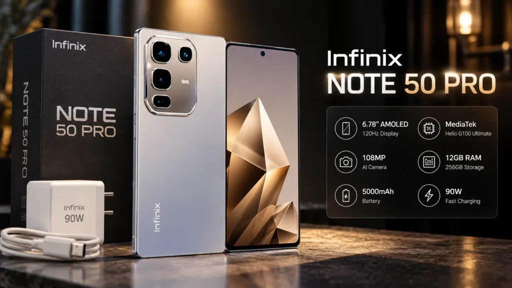 infinix note 50 pro price in pakistan