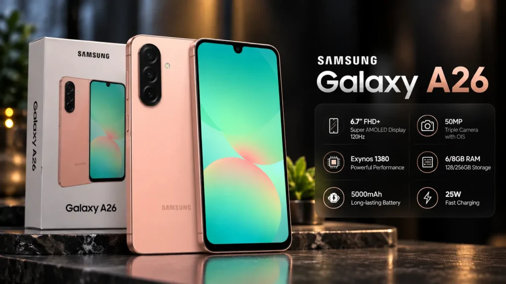 samsung a26 price in pakistan