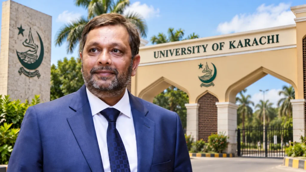 Dr Waseem Qazi Karachi University VC