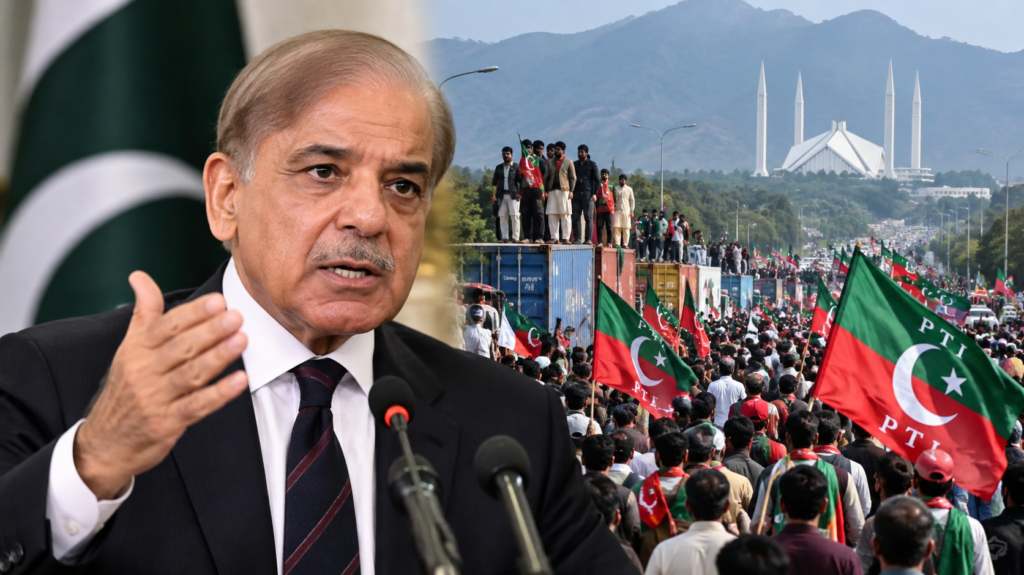 PM Shehbaz urges PTI to call off long march